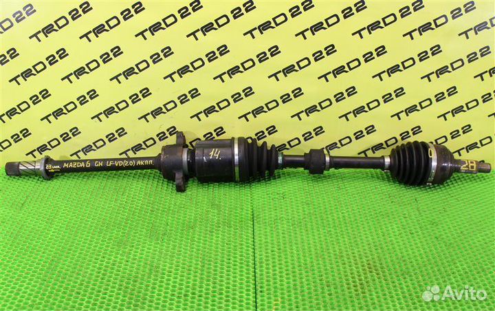 Привод передний правый Mazda Mazda 6 GH LF 2009