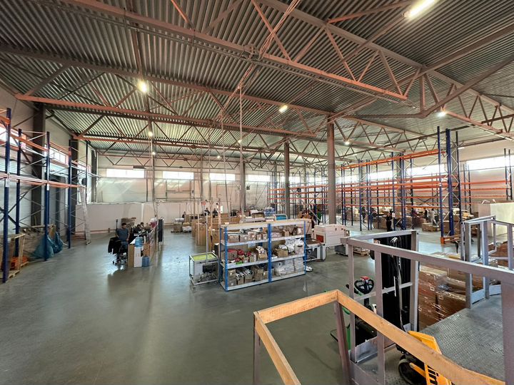 Теплый склад 1500 м² на М7 (550 за кв)