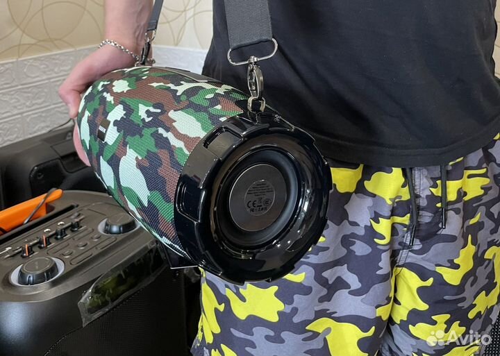 Колонка мощная хаки р14