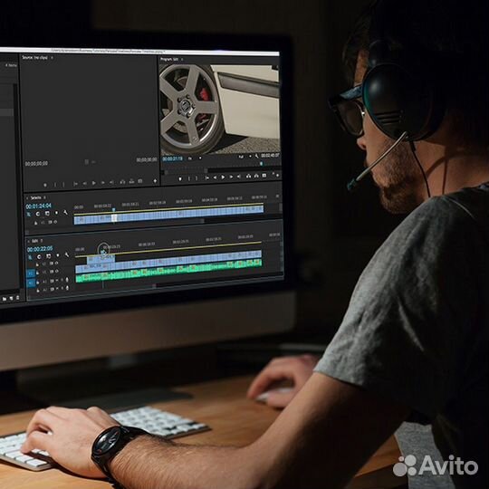 Обучение монтажу, спецэффектам AfterEffects, Vegas