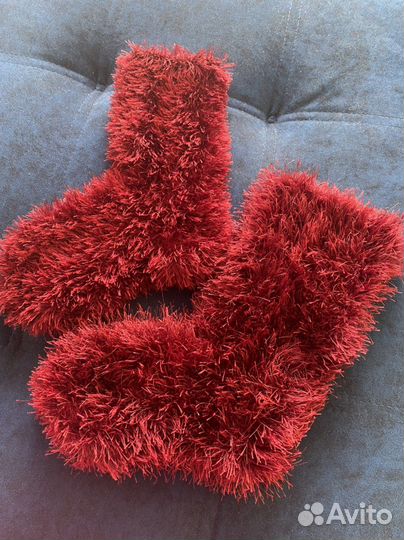 Вязанные носки ручной работы