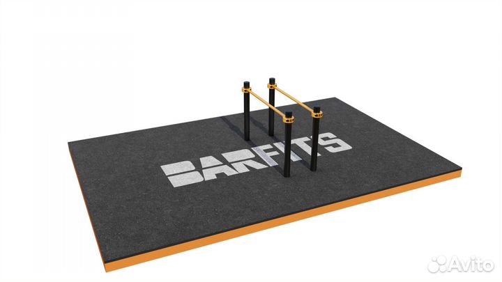 T-010 Брусья параллельные D76 пластик