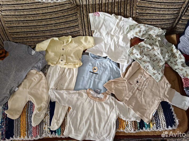 Детская одежда пакетом, новорождённым
