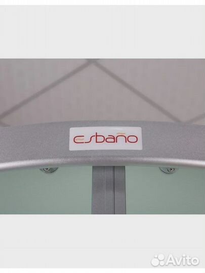 Душевая квадратная кабина без крыши EST-100CK: 100 х 100 х 210см