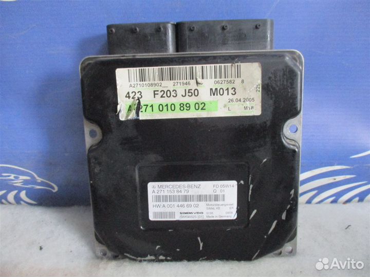 Блок управления двигателем Mercedes-Benz