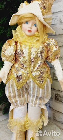 Игрушка музыкальный Клоун, 45 см