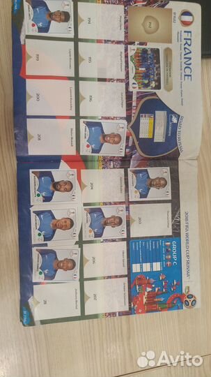 Альбом с наклейками panini чм 2018