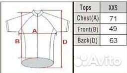 Велосипедная майка джерси