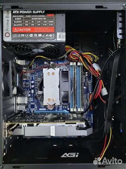 Игровой системник Intel Core i7-3770/GTX 1050ti
