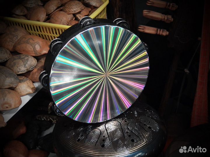 Голографический Тамбурин Rainbow SB-4