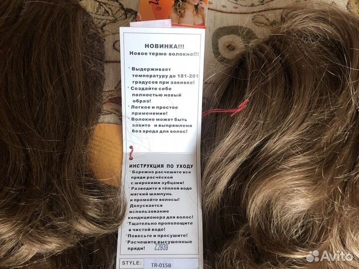 Шиньоны из искусственных волос