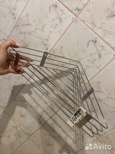 Угловая полка в ванную IKEA новая с этикеткой