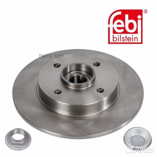 Febi 32783 Диск торм.зад. peugeot 308 09-14