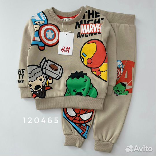 Марвел костюм для мальчика 92 98 104 110 116