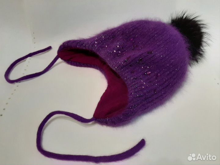 Зимняя шапка для девочки