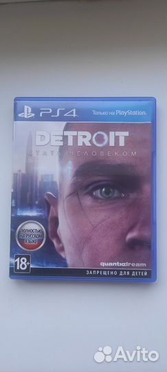 Detroit become human ps4 диск