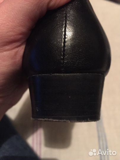 Туфли кожанные