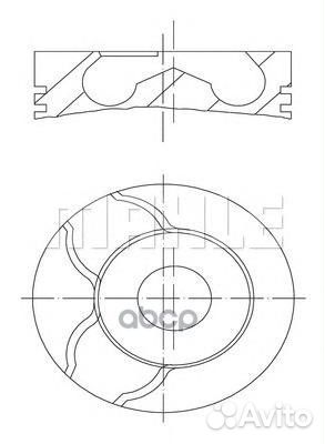 Поршень renault/nissan 1.5DCI 2001 0222100