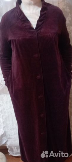Халат велюровый женский 48 50 не новый