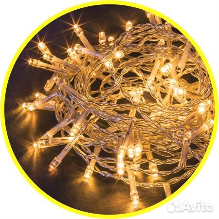 Гирлянда Navigator 61823 NGF-S01-100WW-10-9.5m-23