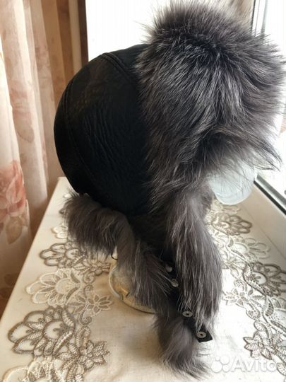 Шапка из чернобурки