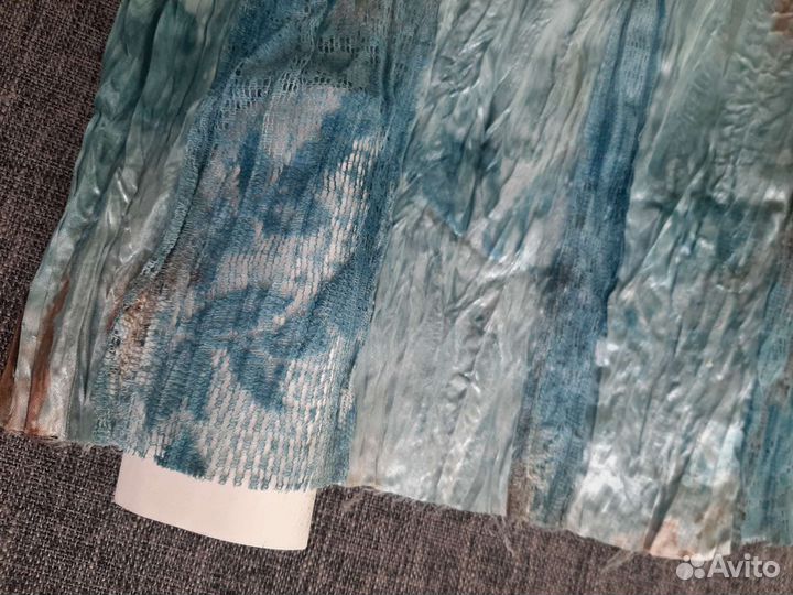 Ткань-лен, шелк- жатка