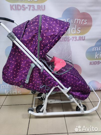 Санки коляска nika/galaxy