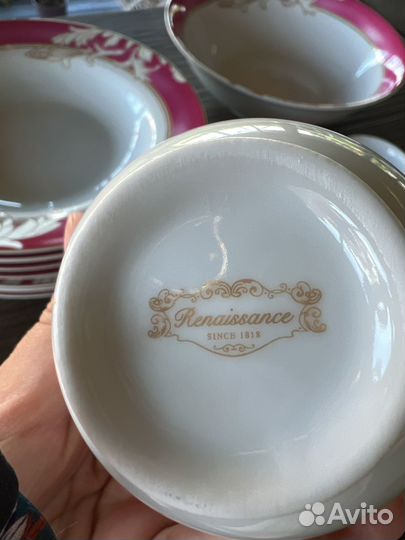 Чайная пара/ кофейная пара Renaissance 1818