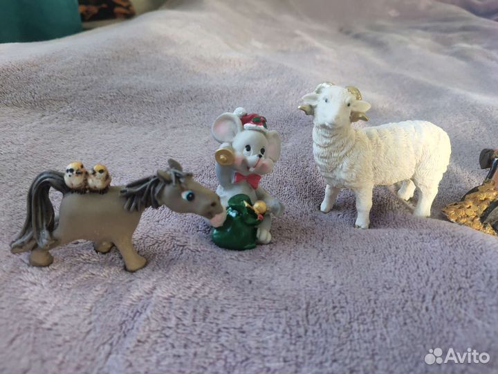 Керамические фигурки животных