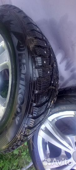 Литые диски с зимней резиной р-14