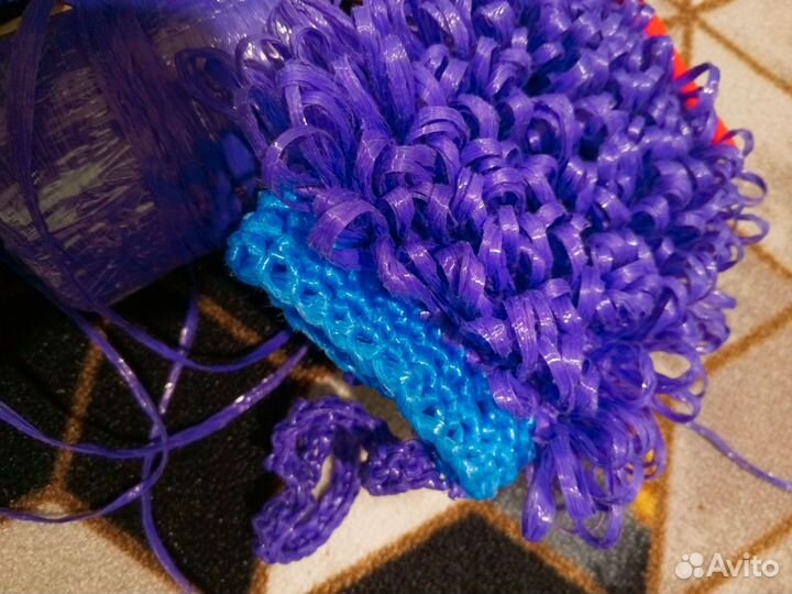 Мочалка ручной работы