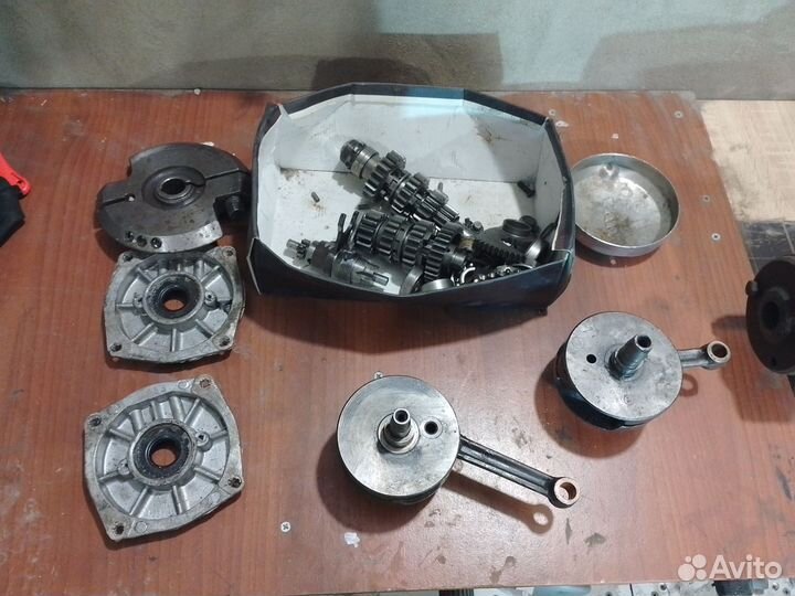 Запчасти кпп коленвал иж юпитер 4
