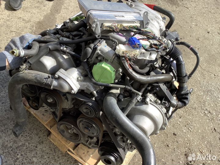 3uz-fe Toyota Двс + АКПП (6-ст) коса и комп