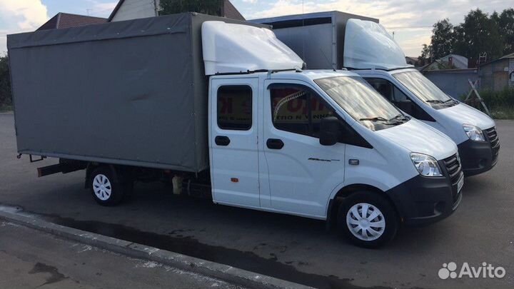 Грузоперевозки газель с грузчиками