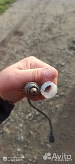 Датчик кислорода на ваз до каталика, т.е первый