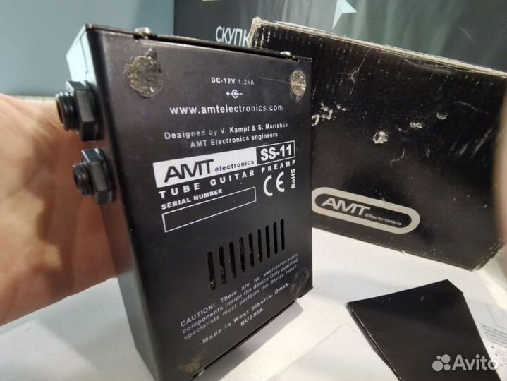 Гитарный ламповый усилитель (голова) AMT Electroni