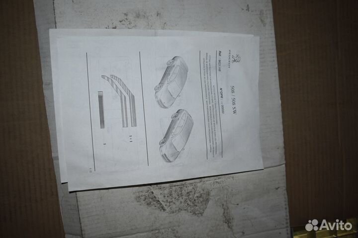 Дефлекторы окон Peugeot 508