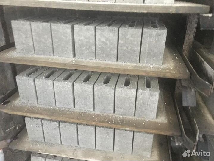 Полнотелый полублок пщс (шлакоблок) М50