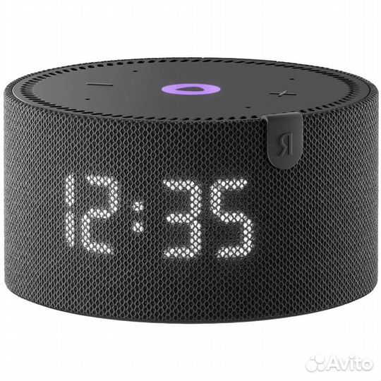 Умная колонка Яндекс Станция Мини с часами Алисой