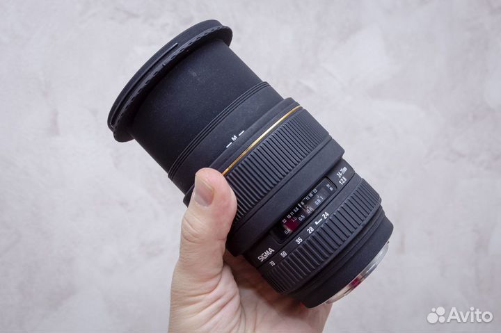 Объектив Sigma AF 24-70mm f2.8 EX DG Macro Sony A