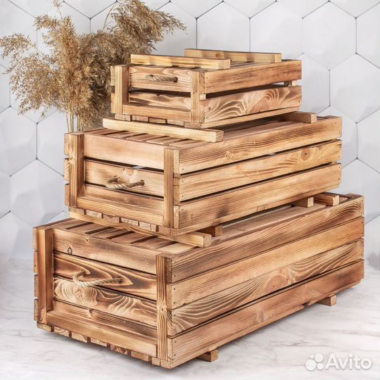 Ящик деревянный для хранения