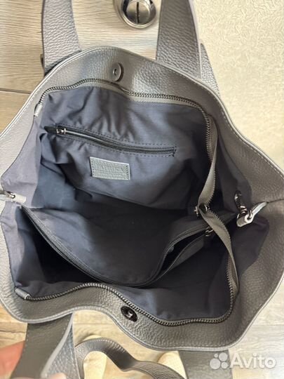 Сумка натуральная кожа италия новая