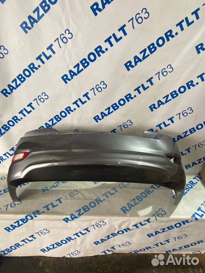 Бампер задний hyundai solaris 1 1.4 ат седан