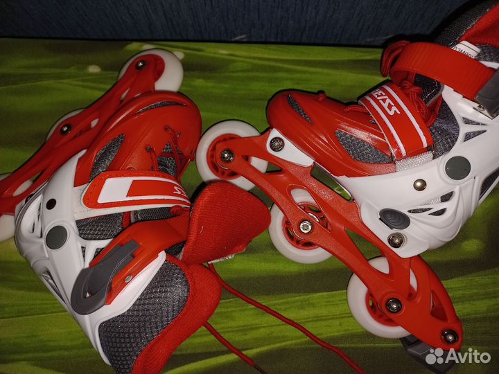 Роликовые коньки детские размер 27-30