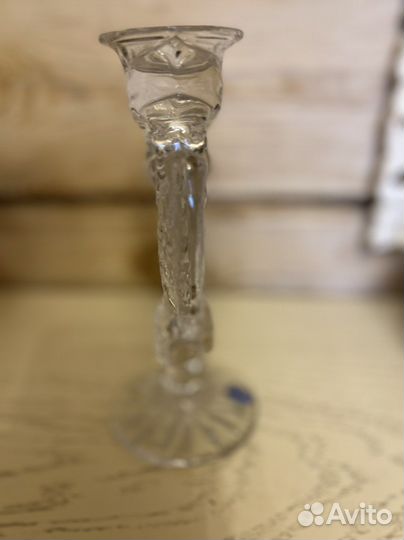 Подсвечник хрустальный СССР 