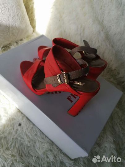 Босоножки женские 37 размер натуральная кожа