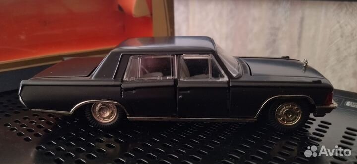 Модель ЗИЛ-117 матовый чёрный редкий
