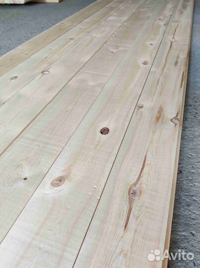 Доска пола, сосна, 30*106*4000, вс