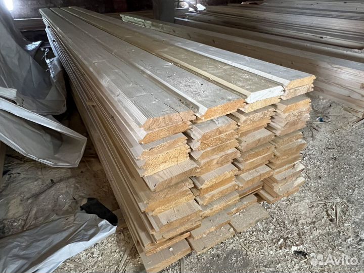 Имитация бруса 35х195х6000