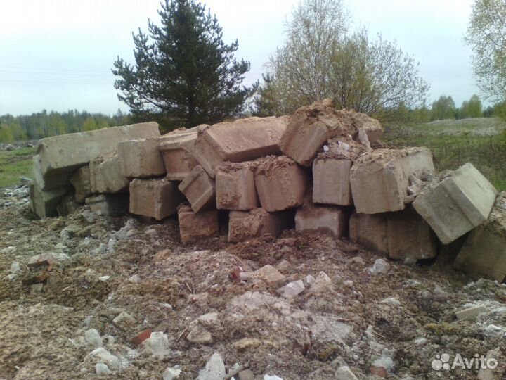 Блоки фундаментные